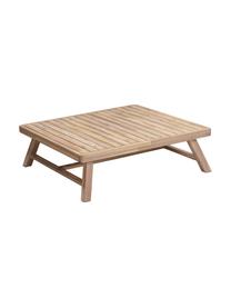 Set lounge para exterior de madera de acacia Lu, 4 pzas., Tapizado: 100% poliéster (resistent, Estructura: madera de acacia maciza, Gris, madera de acacia, An 143 x F 72 cm