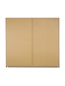 Schwebetürenschrank Mia, 2-türig, Holzwerkstoff aus heimischen Hölzern aus nachhaltiger Forstwirtschaft, beschichtet, Weiß, B 225 x H 210 cm