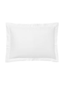 Funda de almohada de satén Premium, Blanco, An 45 x L 110 cm