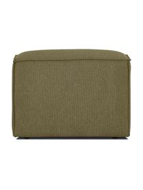 Chauffeuse pour canapé modulable Lennon, Tissu vert, larg. 89 x prof. 119 cm