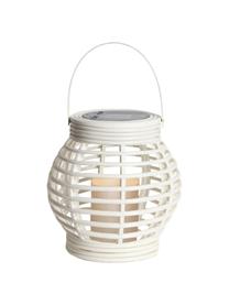 Lámpara farolillo solar LED Lantern, Estructura: plástico, Blanco, An 16 x Al 16 cm