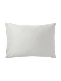 Taie d'oreiller en satin de coton Comfort, Gris clair, larg. 50 x long. 70 cm