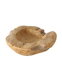 Große Deko-Schale Unikat aus Teakholz Ø 30 cm, Teakholz, Teakholz, Ø 30 x H 9 cm