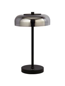 Lampada da tavolo a LED dimmerabile Frisbee, Paralume: vetro, Nero, Ø 23 x Alt. 40 cm