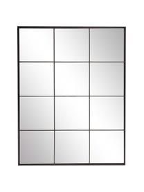 Nástěnné zrcadlo Clarita, Černá, Š 70 cm, V 90 cm