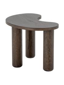 Table basse bois d'hévéa forme organique Luppa, Bois d'hévéa, Bois d'hévéa, larg. 53 x prof. 36 cm