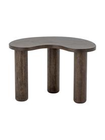 Table basse bois d'hévéa forme organique Luppa, Bois d'hévéa, Bois d'hévéa, larg. 53 x prof. 36 cm
