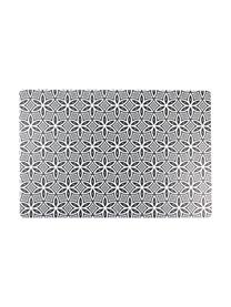 Kunststoff-Tischsets Deco Life, 6er Set, PVC-Kunststoff, Schwarz, Grau, B 30 x L 45 cm