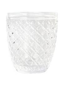 Waterglazen Castle, set van 6, Glas, Lila tinten, oranjetinten, B 8 x H 10 cm, 275 ml