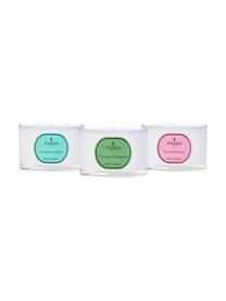 Ensemble de bougies parfumées Vintage Aromatherapy, 3 élém., Différents parfums, Ø 7 x haut. 5 cm