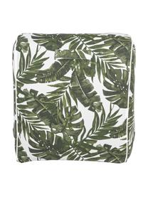 Poltrona sacco da giardino gonfiabile con motivo tropicale Rihanna, Rivestimento: tessuto in poliestere (20, Verde, bianco, Larg. 60 x Prof. 90 cm