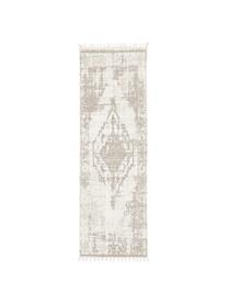 Ručně tkaný bavlněný běhoun Jasmine, Béžová, Š 80 cm, D 250 cm