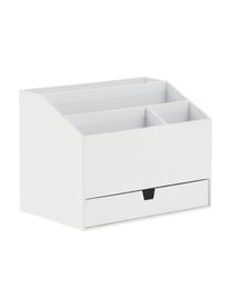 Büro-Organizer Greta, Fester, laminierter Karton, Weiß, B 24 x H 18 cm