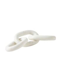 Objet déco en marbre Milena, Marbre, Blanc, marbré, larg. 35 x prof. 10 cm