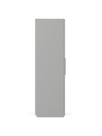 Modulaire draaideurkast Simone in grijs, 200 cm breed, diverse varianten, Frame: spaanplaat, FSC-gecertifi, Grijs, Basis interieur, hoogte 200 cm