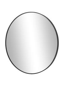 Okrúhle zrkadlo Ida, Čierna, Ø 55 cm
