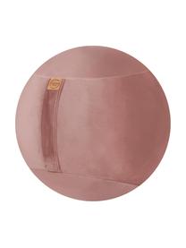 Seduta a sfera in velluto Velvet, Rivestimento: velluto di poliestere, Rosa cipria, Ø 65 cm