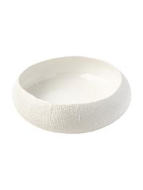 Handgefertigte Keramik-Schale Wendy, Keramik, Cremeweiß, Ø 31 x H 10 cm