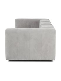 Sofa modułowa Lena (4-osobowa), Tapicerka: tkanina (88% poliester, 1, Stelaż: drewno sosnowe, sklejka, , Nogi: tworzywo sztuczne, Srebrnoszara tkanina, S 284 x G 106 cm