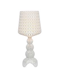 Lámpara de mesa LED regulable Mini Kabuki, Plástico, Blanco, Ø 30 x Al 70 cm