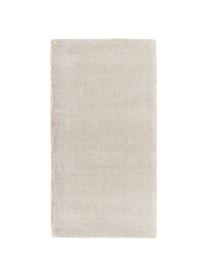 Handgewebter Kurzflor-Teppich Ainsley in Beige, 60 % Polyester, GRS-zertifiziert
40 % Wolle, Beige, B 80 x L 150 cm (Größe XS)