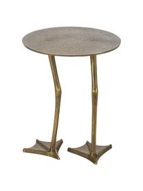 Mesa auxiliar decorativa Duck, Latón, Ø 35 x Al 45 cm