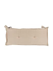 Cojín de banco Panama, Tapizado: 50% algodón, 45% poliéste, Interior: tela sin tejer, Beige, An 48 x L 120 cm