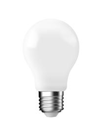 Lampadina E27, 1055lm, dimmerabile, bianco caldo, 1 pz, Paralume: vetro, Base lampadina: alluminio, Bianco, Ø 6 x Alt. 10 cm