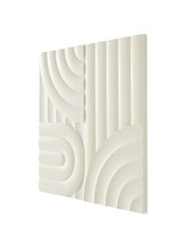 Decoración de pared de madera Massimo, Tablero de fibras de densidad media (MDF), Beige, An 80 x Al 80 cm