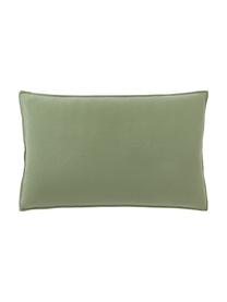 Federa in cotone lavato Darlyn, 100% cotone
Densità dei fili 150, qualità standard

La biancheria da letto in cotone è piacevolmente morbida sulla pelle, assorbe bene l'umidità ed è adatta per chi soffre di allergie

Uno speciale processo di lavaggio conferisce al tessuto un aspetto stonewash robusto e irregolare. Questo rende anche il tessuto morbido ed elastico al tatto e gli conferisce un aspetto stropicciato naturale che non richiede stiratura e trasuda intimità.

Il materiale utilizzato in questo prodotto è testato per le sostanze nocive e certificato secondo lo STANDARD 100 by OEKO-TEX®, 4265CIT, CITEVE, Verde oliva, Larg. 50 x Lung. 80 cm