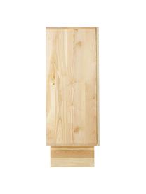 Chiffonnier de madera maciza de fresno Louis, Estructura: madera de fresno maciza b, Parte trasera: tablero de fibras de dens, Madera de fresno, An 100 x Al 120 cm