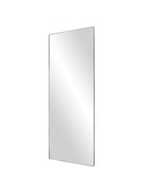 Specchio grande alto Cato, Cornice: metallo rivestito, Retro: pannello di fibra a media, Superficie dello specchio: lastra di vetro, Dorato, Larg. 60 x Alt. 160 cm