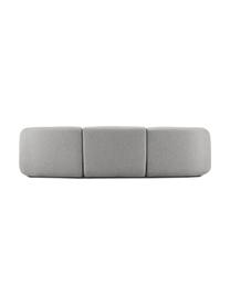 Canapé d'angle modulable Sofia, Tissu gris, larg. 278 x prof. 174 cm, module d'angle gauche