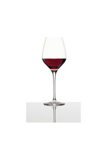 Verres à vin rouge en cristal Exquisit, 6 pièces, Cristal, Transparent, Ø 7 x haut. 24 cm, 480 ml