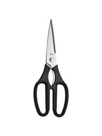 Forbici da cucina Tradition, Manico: plastica, Argentato, nero, Lung. 23 cm