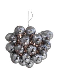 Hanglamp met glazen bollen Gross, Baldakijn: verchroomd nikkel, Chroomkleurig, Ø 50 cm