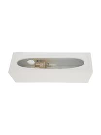 Keramik-Wandleuchte Madrid, Lampenschirm: Keramik, matt, Cremeweiß, B 32 x H 9 cm