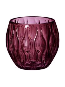 Teelichthalter-Set Aliza, 3-tlg., Glas, Rosatöne, Je Ø 10 x H 9 cm