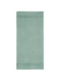 Set de toallas texturizada Katharina, 3 uds., Verde menta, Set de diferentes tamaños