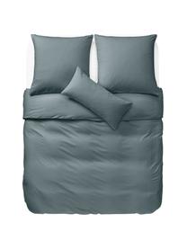 Flanell-Bettdeckenbezug Biba aus Baumwolle in Graugrün, Webart: Flanell Flanell ist ein k, Graugrün, B 200 x L 200 cm