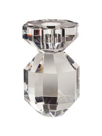 Ręcznie wykonany świecznik Gem, Szkło kryształowe, Transparentny, Ø 7 x W 11 cm