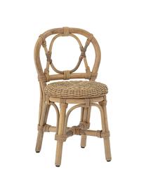Kinderstoel Hortense in rotan, Rotan, Licht hout, B 31 cm x D 31 cm