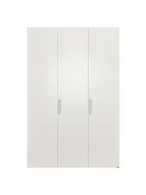 Draaideurkast Madison 3 deuren, inclusief montageservice, Frame: panelen op houtbasis, gel, Wit, zonder spiegeldeur, B 152 x H 230 cm