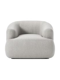 Fauteuil Sofia, Tissu gris clair, larg. 97 x prof. 84 cm