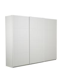 Schwebetürenschrank Mia, 3-türig, Holzwerkstoff aus heimischen Hölzern aus nachhaltiger Forstwirtschaft, beschichtet, Weiß, B 270 x H 210 cm