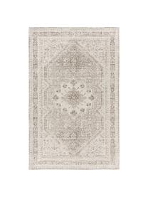 Tappeto in ciniglia Mahdi, 66% poliestere, 34% lana (certificato RWS), Beige, Larg. 120 x Lung. 180 cm (taglia S)