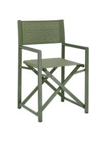 Klappbarer Gartenstuhl Taylor, Sitzfläche: Kunststoff (610 g/m²), Gestell: Aluminium, pulverbeschich, Grün, B 55 x T 45 cm