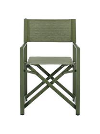 Krzesło ogrodowe Taylor, Stelaż: aluminium malowane proszk, Zielony, S 55 x G 45 cm