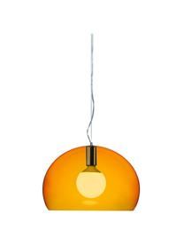 Suspension Small FL/Y, Orange, transparent, Ø 38 x haut. 28 cm
