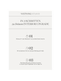 Basic Beratung für einen Raum, Digitaler Gutschein.
Nach Erhalt Deiner Bestellung, wirst Du zeitnah von uns kontaktiert und vereinbaren Dein telefonisches Beratungsgespräch mit Deinem persönlichen Interior Designer., Bunt, Wohnbereich(e)